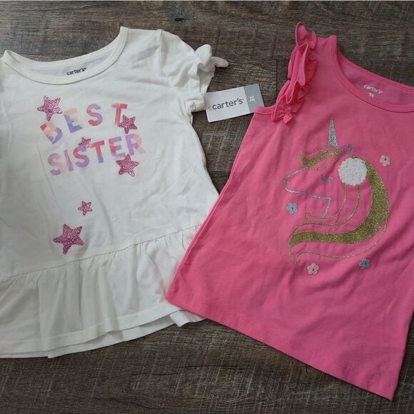 Carter's Toddler Girls Shirts - Picture 2 of 6